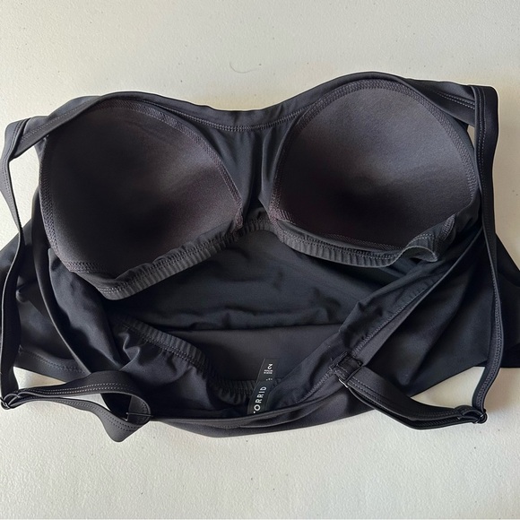 Torrid Swimsuit Rashguard Wireless Bikini Tops Black 2X - Picture 6 of 8